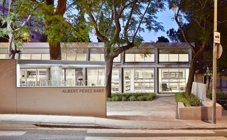 imagen antena Biblioteca Montbau-Albert Pérez Baró (Horta-Guinardó)