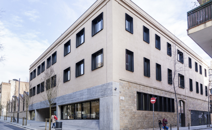 imagen antena Biblioteca Montserrat Abelló (Les Corts)