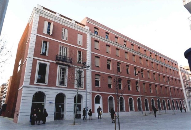 imagen antena Biblioteca Vapor Vell (Sants-Montjuïc)