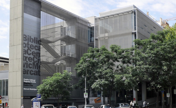imagen antena Biblioteca Sagrada Família - Josep M. Ainaud de Lasarte (Eixample)
