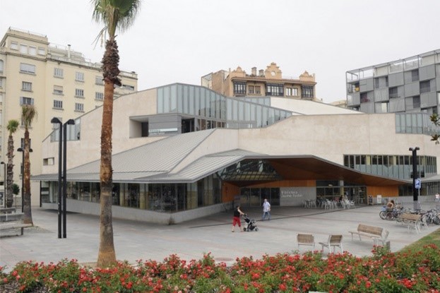 imagen antena Biblioteca Jaume Fuster (Gràcia)